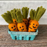 Wool Felted Carrot | 1 piece