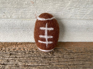 Wool Felted Football | 1 piece